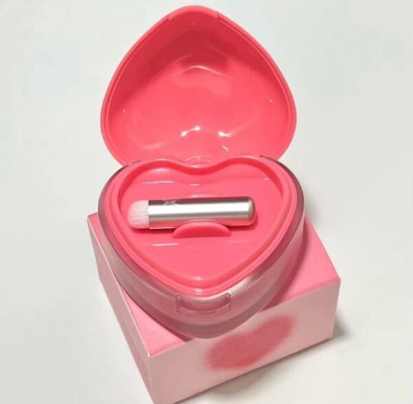 Heart Lip & Cheek Color Pot | Cutest Clay Pot - Image 2
