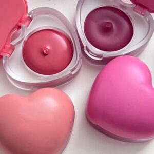 Heart Lip & Cheek Color Pot | Cutest Clay Pot