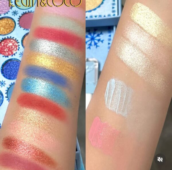 Kevin & Coco 33 Colours Eye Shadow / Makeup Kit - Image 4