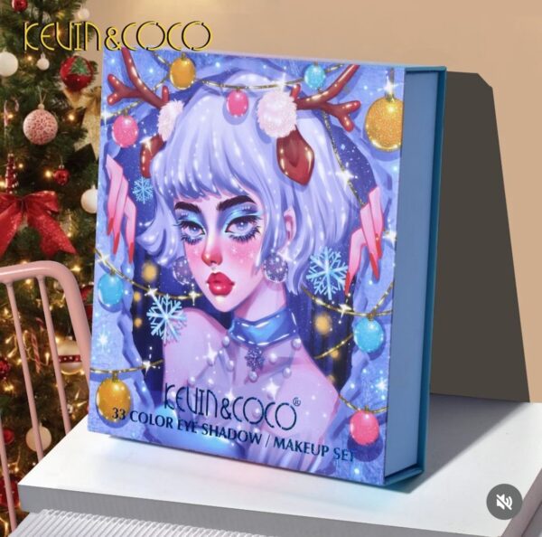 Kevin & Coco 33 Colours Eye Shadow / Makeup Kit - Image 2